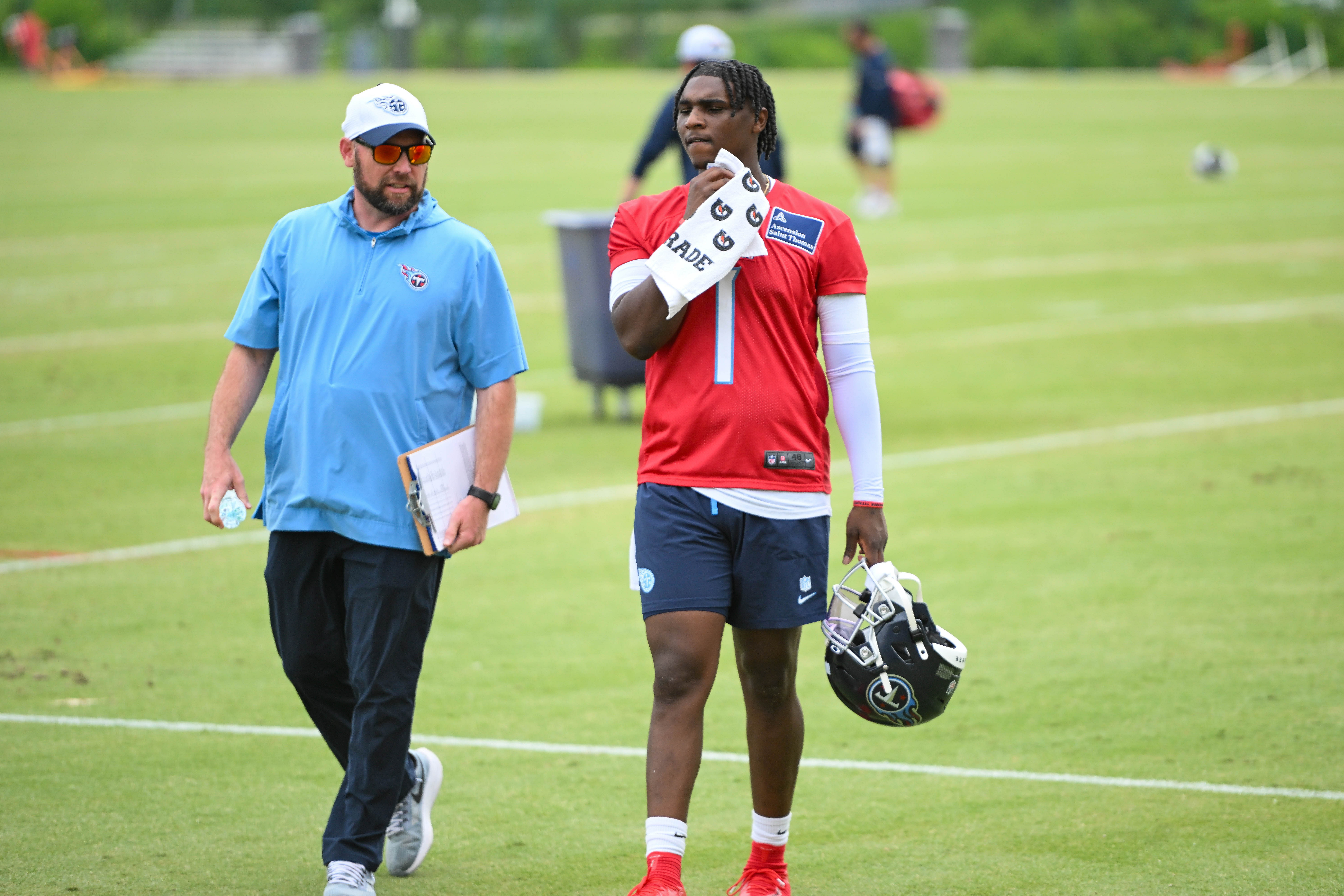 NFL: Tennessee Titans Rookie Minicamp (Credits: IMAGN)